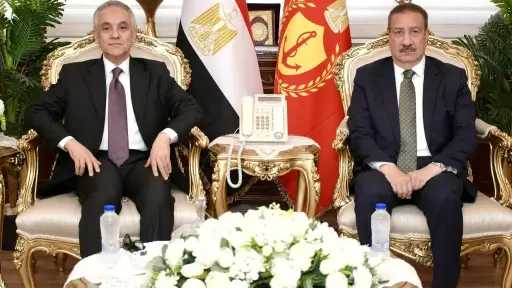 محافظ بورسعيد يستقبل وزير العدل بديوان عام المحافظة محافظ بورسعيد يستقبل وزير العدل بديوان عام المحافظة