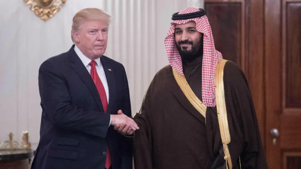 ولي العهد السعودي وترامب