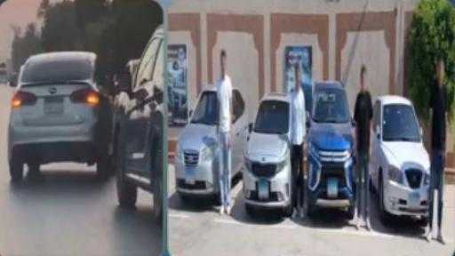 الداخلية تضبط 4 سائقين ظهروا في فيديو استعراض بالسيارات على طريق بالغربية