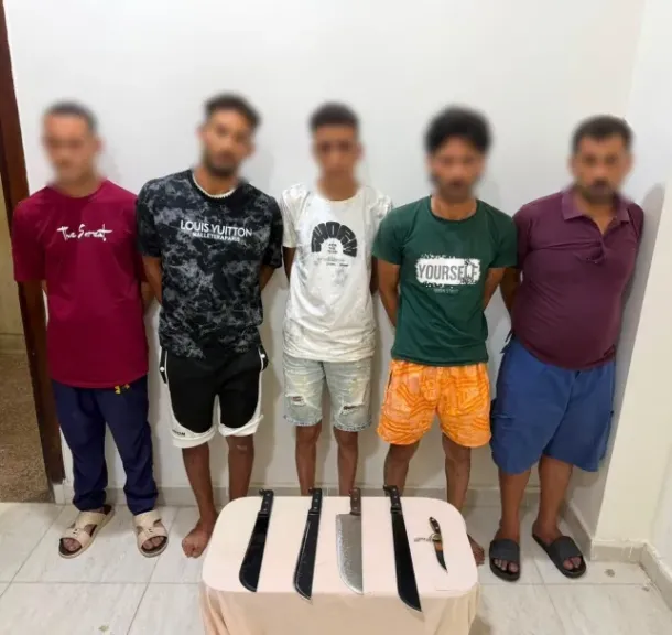 المتهمين 
