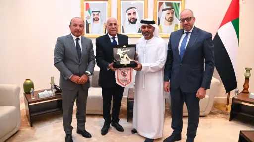 وفد الزمالك يزور سفير الإمارات بالقاهرة لتعزيز التعاون والعلاقات الرياضية