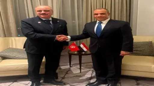 وزير الخارجية يلتقي نظيره التونسي على هامش الاجتماع... وزير الخارجية يلتقي نظيره التونسي على هامش الاجتماع الوزاري حول القدس