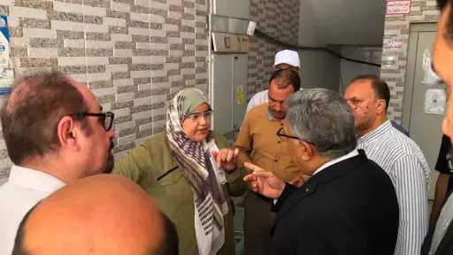 محافظ الدقهلية في زيارة مفاجئة لمستشفى أجا المركزي محافظ الدقهلية في زيارة مفاجئة لمستشفى أجا المركزي