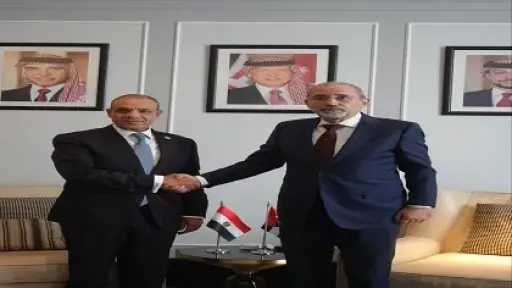 وزير الخارجية يلتقي نظيره الأردني على هامش الاجتماع... وزير الخارجية يلتقي نظيره الأردني على هامش الاجتماع الوزاري حول القدس في عمان