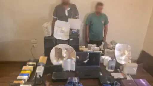 تفاصيل ضبط شبكة بث تلفزيوني غير قانونية بالقليوبية تفاصيل ضبط شبكة بث تلفزيوني غير قانونية بالقليوبية