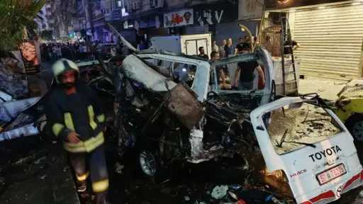 الصحة السورية: مقتل شخصين وإصابة 13 بانفجار في... الصحة السورية: مقتل شخصين وإصابة 13 بانفجار في ريف دمشق