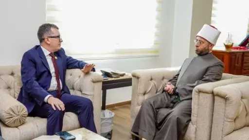 وزيرا الأوقاف والتخطيط يبحثان تعزيز التعاون المشترك لدعم... وزيرا الأوقاف والتخطيط يبحثان تعزيز التعاون المشترك لدعم جهود التنمية