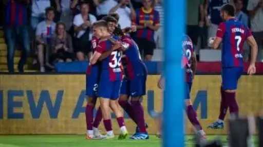 موعد مباراة برشلونة ونوتينجهام فورست اليوم.. حمزة عبد الكريم في قائمة فليك
