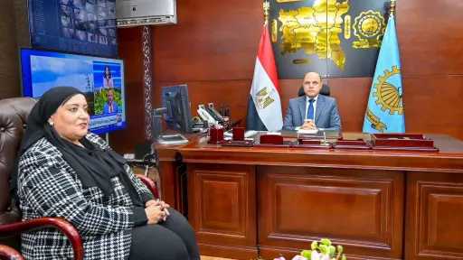 محافظ الغربية يستقبل وكيل وزارة الصحة الجديدة بالمحافظة