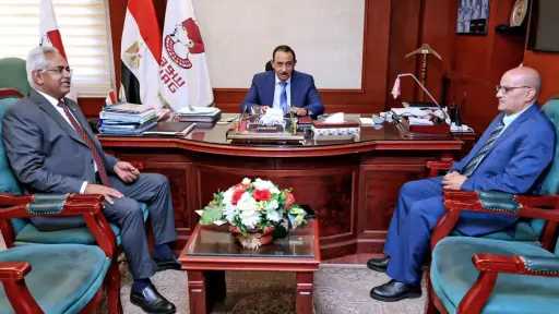 محافظ سوهاج يستقبل وكيل وزارة التربية والتعليم الجديد محافظ سوهاج يستقبل وكيل وزارة التربية والتعليم الجديد