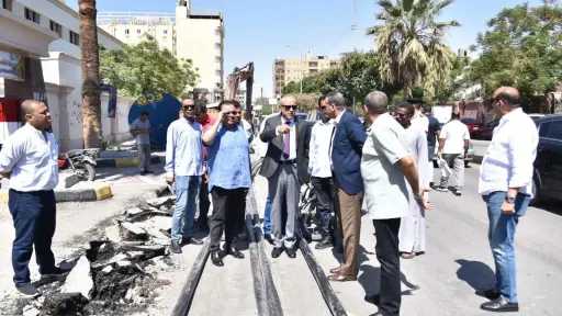محافظ الأقصر يتفقد عدد من المشروعات الخدمية بمدينتي... محافظ الأقصر يتفقد عدد من المشروعات الخدمية بمدينتي الأقصر والقرنة