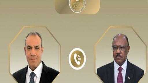 وزير الخارجية يبحث مع نظيره السوداني العلاقات الثنائية وتطورات الأوضاع في السودان