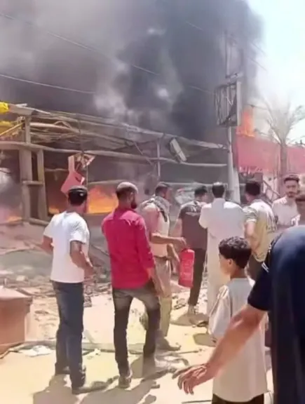 حريق المنوفية