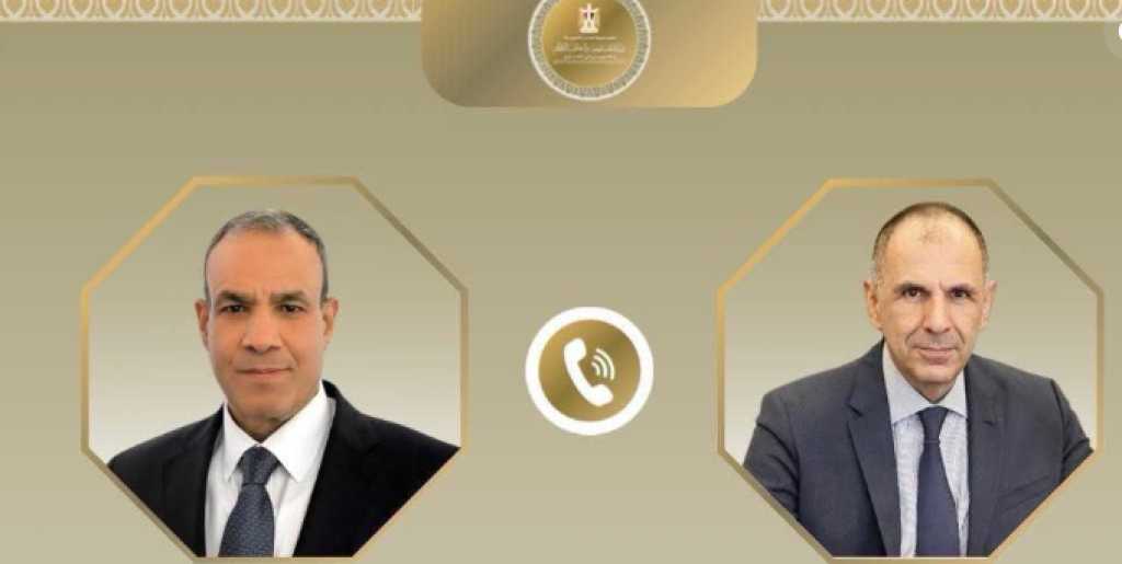 وزير الخارجية يبحث مع نظيره اليوناني مستجدات الأوضاع الإقليمية