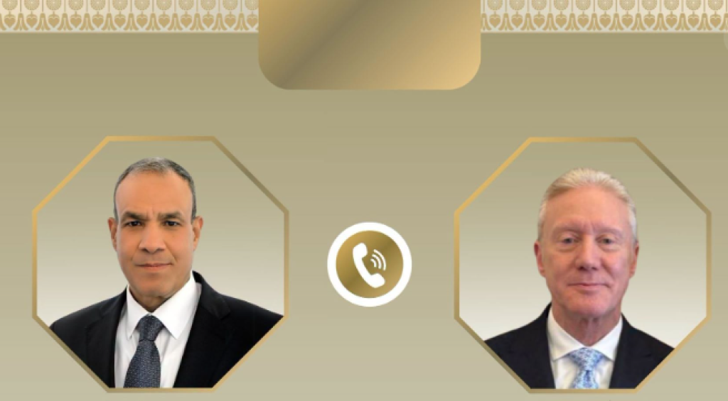 وزير الخارجية ونظيره اللبناني