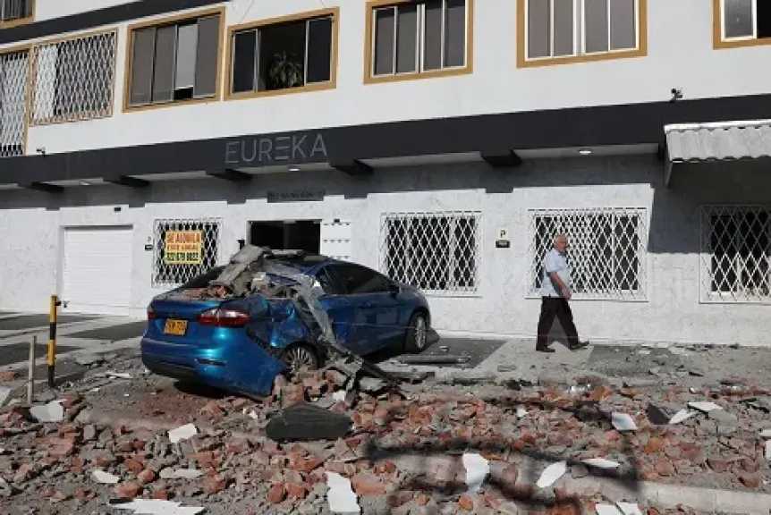 مقتل 47 شخصا وانهيار عشرات المباني في زلزل كولومبيا