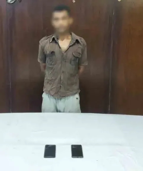 ضبط المتهم 
