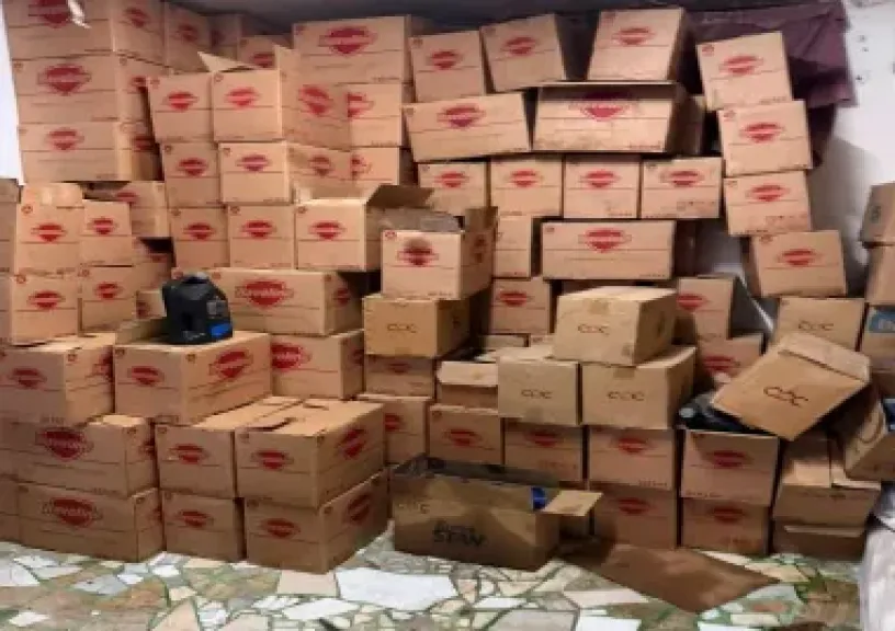 ضبط مصنع زيوت بدون ترخيص 