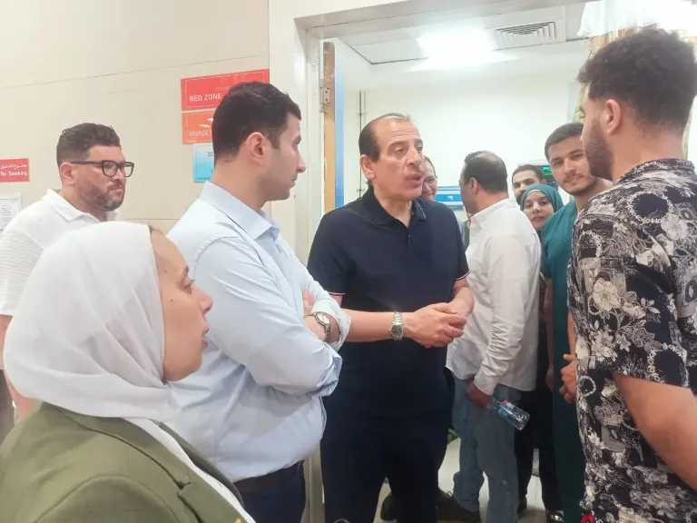 ارتفاع وفيات حادث الإسماعيلية لـ 18 وفاة ..ونائب وزير الصحة يزور المصابين