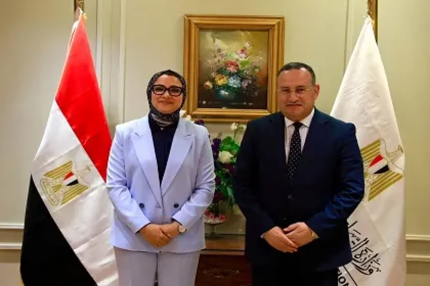 وزير التعليم العالي يستثبل محافظ الوادي الجديد