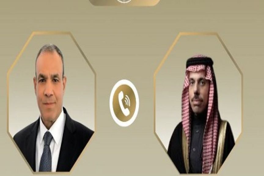 وزير الخارجية ونظيره السعودي