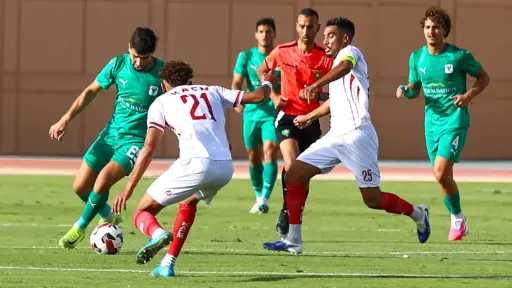 في ثاني ودياته بمعسكره بالمغرب.. المصري يفوز على... في ثاني ودياته بمعسكره بالمغرب.. المصري يفوز على الكوكب المراكشي بثلاثية نظيفة