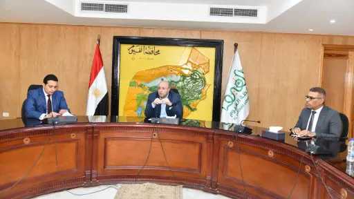 محافظ الفيوم يتابع الموقف التنفيذي لمشروعات القرض الأوروبي محافظ الفيوم يتابع الموقف التنفيذي لمشروعات القرض الأوروبي