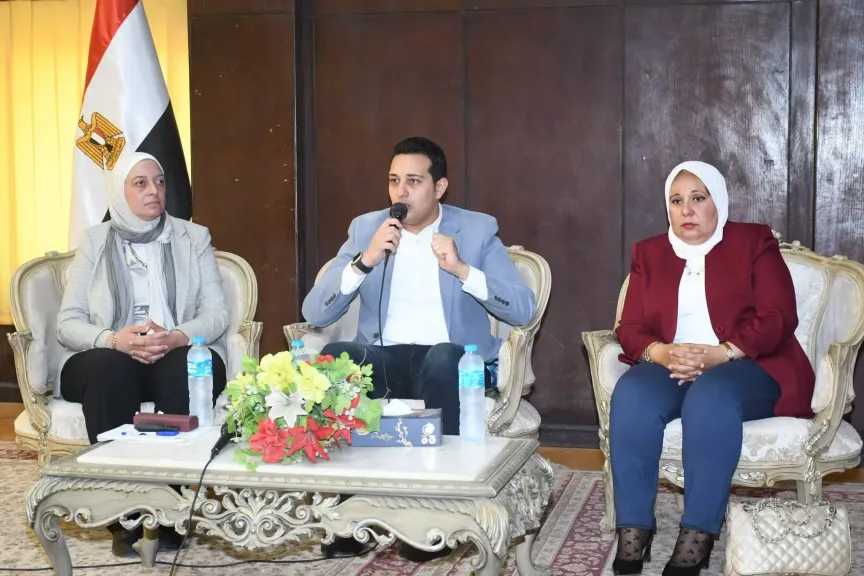 نائب محافظ الفيوم يشهد ورشة عمل لمناقشة مقترحات مشروعات برنامج المنح الصغيرة لمرفق البيئة العالمي ”GEF”