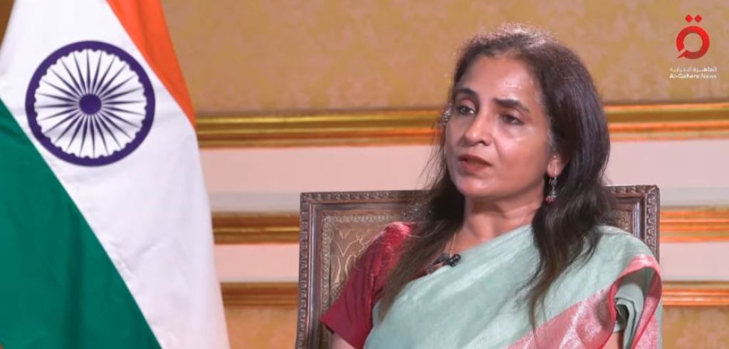 نائبة وزير الخارجية الهندي