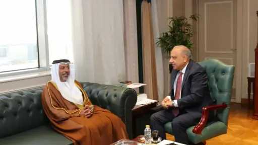 وزير الكهرباء يستقبل سفير الإمارات بالقاهرة لبحث دعم... وزير الكهرباء يستقبل سفير الإمارات بالقاهرة لبحث دعم وتعزيز التعاون والاستثمار