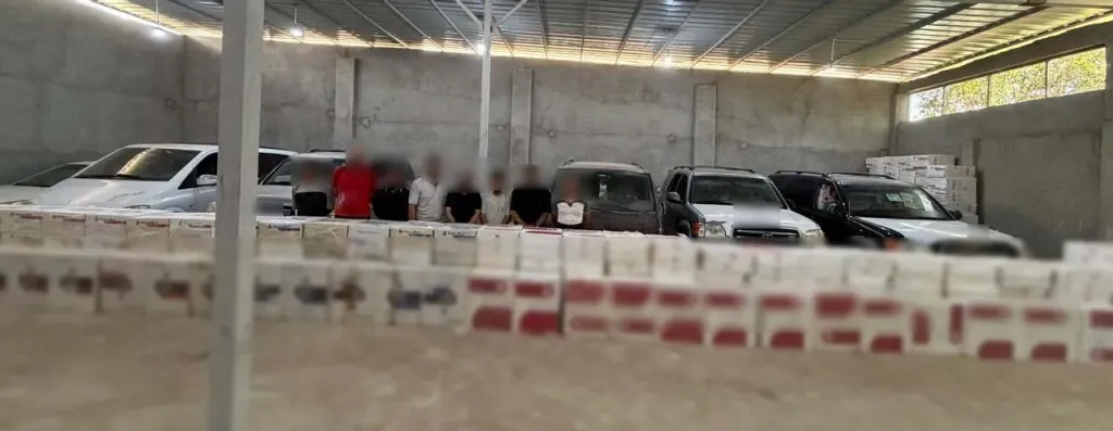 ضبط أكثر من 110 آلاف عبوة سجائر مهربة 