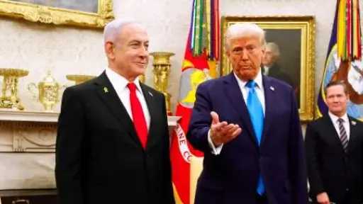 ترامب: الأفضل ألا أتدخل في الانتخابات الإسرائيلية ولكنني... ترامب: الأفضل ألا أتدخل في الانتخابات الإسرائيلية ولكنني قد أؤيد مرشحا ما