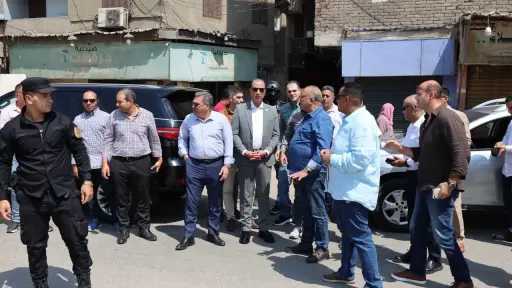 محافظ الجيزة يتفقد منطقة الـ7 بلوكات بإمبابة لدراسة إنشاء مدارس جديدة