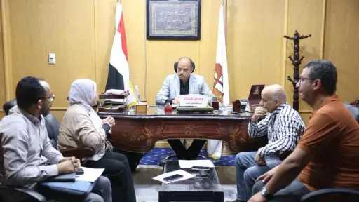 نائب محافظ الوادي الجديد يبحث الموقف التنفيذي لمحطتي... نائب محافظ الوادي الجديد يبحث الموقف التنفيذي لمحطتي مياه ”25 يناير” و”الفرافرة”