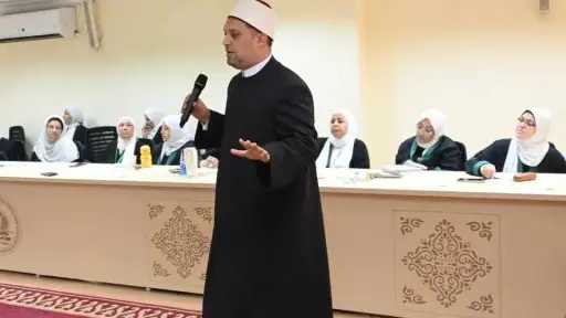 رئيس شئون الدعوة بالأوقاف يستعرض مفهوم القوامة ودور... رئيس شئون الدعوة بالأوقاف يستعرض مفهوم القوامة ودور رجل الدين في مواجهة العنف