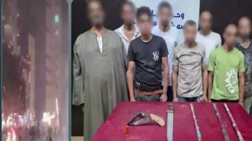ضبط 9 أشخاص في مشاجرة بالأسلحة النارية والبيضاء... ضبط 9 أشخاص في مشاجرة بالأسلحة النارية والبيضاء أمام مستشفى بالعمرانية