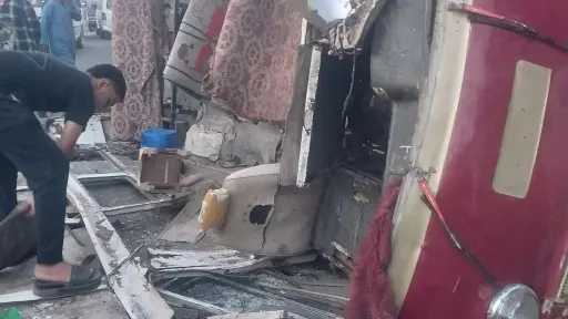 رفع آثار حادث انقلاب ميكروباص العمالة بالمنوفية.. وأسماء... رفع آثار حادث انقلاب ميكروباص العمالة بالمنوفية.. وأسماء الضحايا والمصابين
