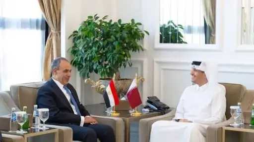 وزير الخارجية ونظيره القطري يؤكدان ضرورة انتظام انعقاد... وزير الخارجية ونظيره القطري يؤكدان ضرورة انتظام انعقاد اللجنة العليا المشتركة بشكل سنوي