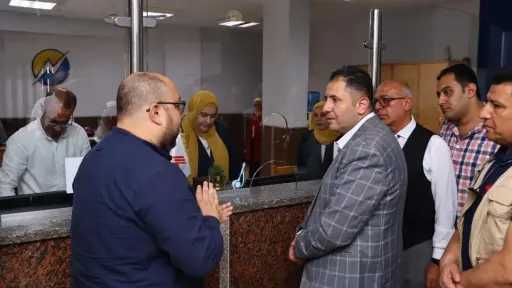 محافظ دمياط يتفقد مركز التحكم الآلي بشبكات توزيع... محافظ دمياط يتفقد مركز التحكم الآلي بشبكات توزيع الكهرباء ويتابع منظومة العمل به