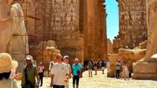 معابد الكرنك تستقبل أكثر من 14 ألف زائر... معابد الكرنك تستقبل أكثر من 14 ألف زائر خلال أسبوع