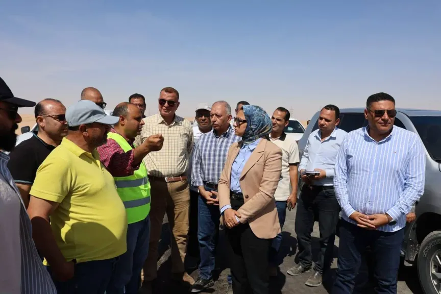 جانب من جولة محافظ الوادي الجديد