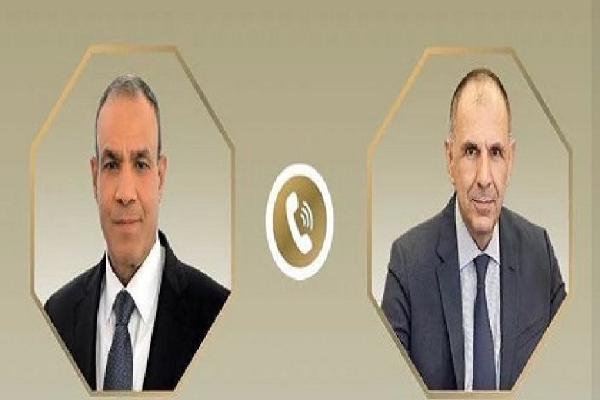 وزير الخارجية و نظيره اليونانى