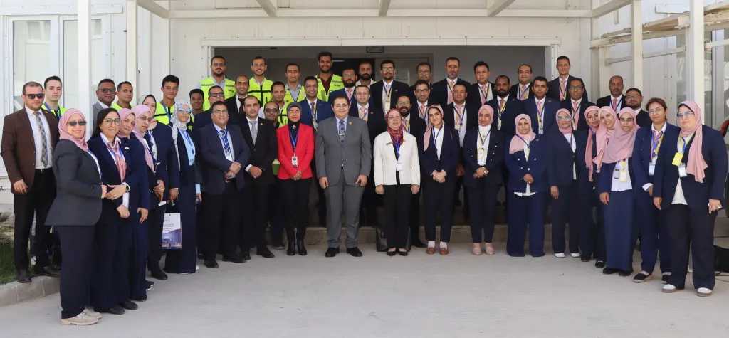 «المحطات النووية» تستقبل متدربي الدفعة الـ42 من برنامج إعداد القادة بموقع محطة الضبعة