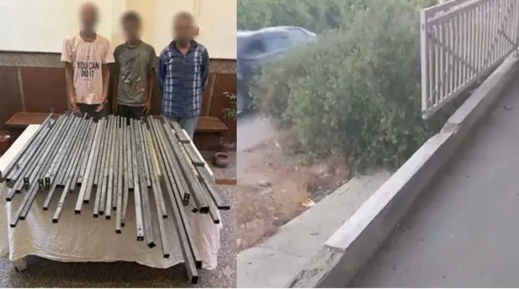 بعد تداول فيديو الواقعة.. ضبط عاطلين وتاجر خردة لسرقة جزء من سور كوبري بالإسكندرية