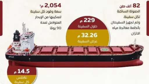 إعلامي الوزراء يستعرض مواصفات سفينتي الصب الجاف وادي... إعلامي الوزراء يستعرض مواصفات سفينتي الصب الجاف وادي النيل ووادي القمر