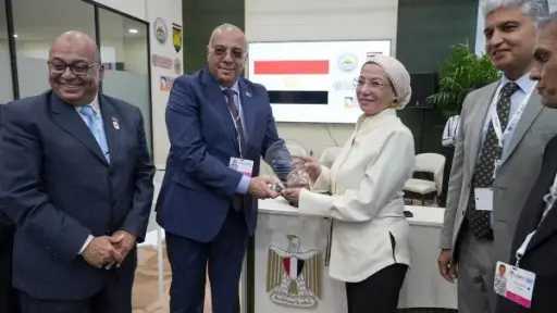 استعدادًا لـCOP18.. مصر تستعرض تجربتها في مواجهة التصحر... استعدادًا لـCOP18.. مصر تستعرض تجربتها في مواجهة التصحر والجفاف بمنغوليا