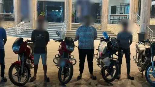 ضبط 5 أشخاص لقيادتهم دراجات نارية برعونة وأداء حركات استعراضية بالغربية