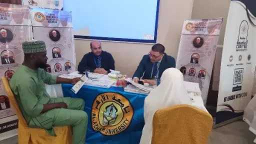 مصر تطلق بعثة ترويجية للخدمات التعليمية في نيجيريا... مصر تطلق بعثة ترويجية للخدمات التعليمية في نيجيريا تحت شعار ”ادرس في مصر”