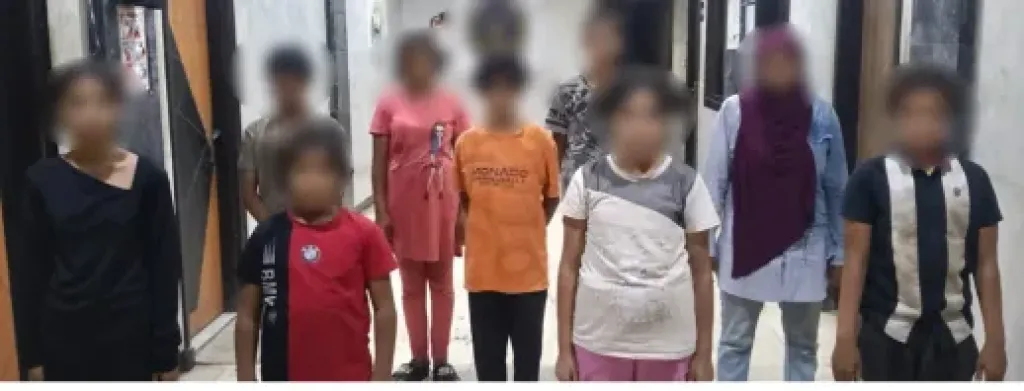 استغلال الأطفال في التسول