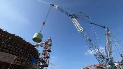 إنجاز هندسي جديد بمحطة الضبعة النووية.. نجاح تركيب... إنجاز هندسي جديد بمحطة الضبعة النووية.. نجاح تركيب مكون الحماية الجافة للوحدة الثالثة